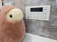 浴室:バスタブは長く足を延ばしてもラクラクサイズ。雨の日に洗濯物を乾かしたり、室内を乾燥しカビの抑制と暖房機能で入浴前に暖めヒートショックを抑制。
